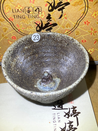 [No.1teacup]Jianzhan/The youngest ceramic master in Fujian Province, the first person to burn ashes/ Master Liantingting 3-5