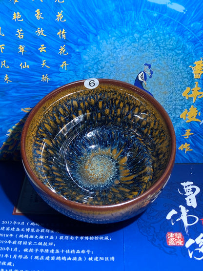[Claire Pick]Senior Craft Artist/ National Junior Technologist/ Founder of Gold Silk Blue Peacock Glaze| Master Caoweijun 8-22