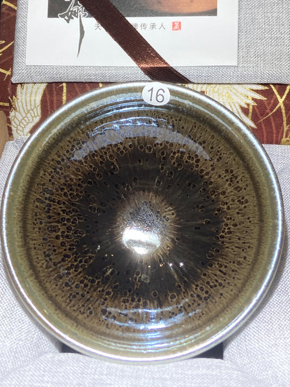 [No.1 teacup]National Senior Skilled Ceramic Craftsman |Master Chen Lina 2-14