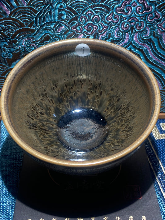 [No.1 teacup]Jianzhan｜Intermediate Craftsman | Director of Fujian Handicraft Association |Master Ye Changqing 12-21