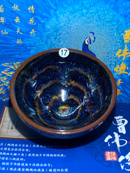 [Claire Pick]Senior Craft Artist/ National Junior Technologist/ Founder of Gold Silk Blue Peacock Glaze| Master Caoweijun 8-22
