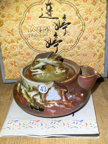 [No.1teacup]Jianzhan/The youngest ceramic master in Fujian Province, the first person to burn ashes/ Master Liantingting 3-5