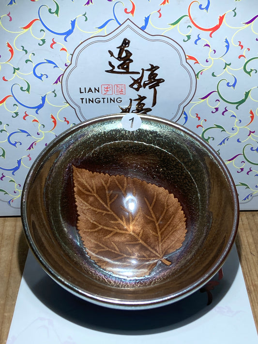 [Tiki]Jianzhan/The youngest ceramic master in Fujian Province, the first person to burn ashes/ Master Liantingting 10-27
