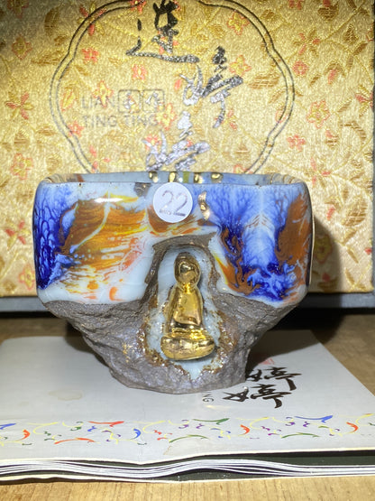[No.1teacup]Jianzhan/The youngest ceramic master in Fujian Province, the first person to burn ashes/ Master Liantingting 3-5