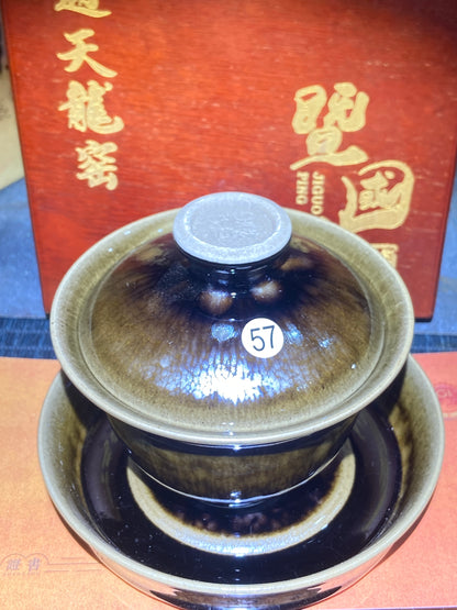 [Claire]Flower Carving Oil Drops/Non-heritage Inheritor/The First People of Rainbow Glaze| JiGuoping8-17
