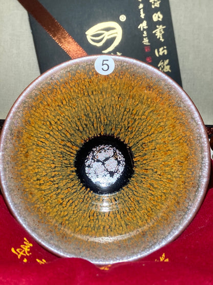[No.1 teacup]Jianzhan/Senior craft artist, the first student of Huangmeijin/ Master Ye shiming 2-21