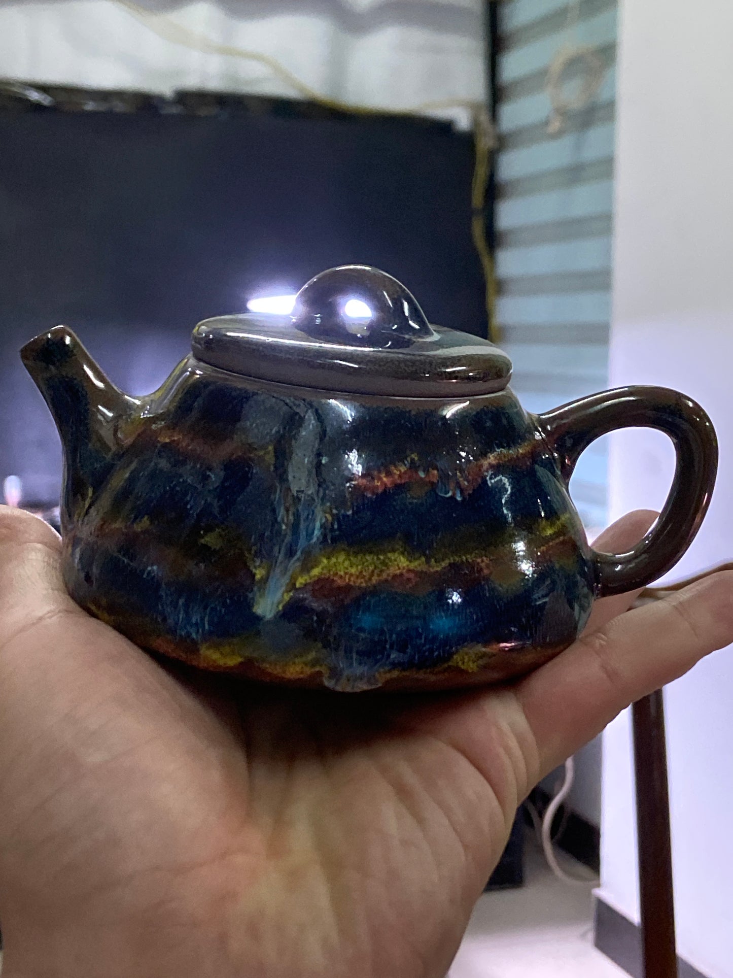 [Tiki Pick]Senior Craft Artist/ National Junior Technologist/ Founder of Gold Silk Blue Peacock Glaze| Master Caoweijun 11-30