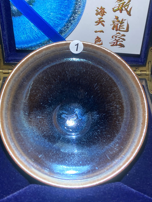[No.1 teacup]Longyao wood burningMaster/ Colorful craftsman/ Outstanding Graduate / Inheritor of Non-Heritage | Master zhuqiumin｜1-26