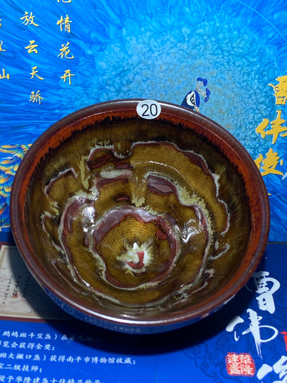 [Claire Pick]Senior Craft Artist/ National Junior Technologist/ Founder of Gold Silk Blue Peacock Glaze| Master Caoweijun 8-22