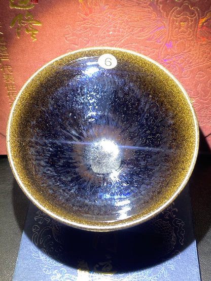 [No.1 teacup]Jianzhan/National first-class technician, representative inheritors of intangible cultural heritage/ Master Zhouyunlong 2-13
