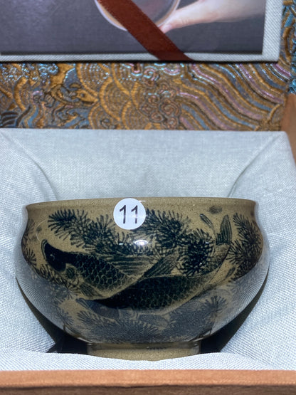 [No.1 teacup]Jianzhan｜Intermediate Craftsman | Director of Fujian Handicraft Association |Master Ye Changqing 12-21