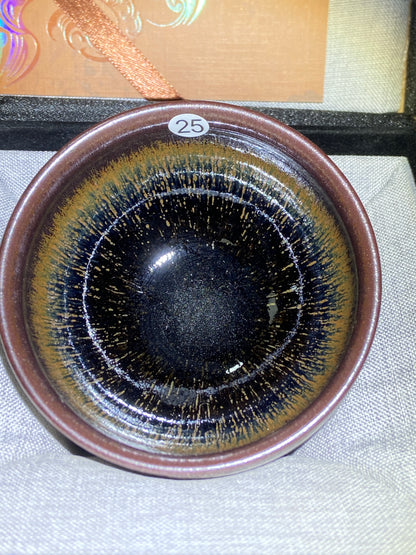 [No.1 teacup]Jianzhan｜Inheritors of Intangible Cultural Heritage | Famous Arts and Crafts Artists of Nanping City |Master Li Yunhua 1-17
