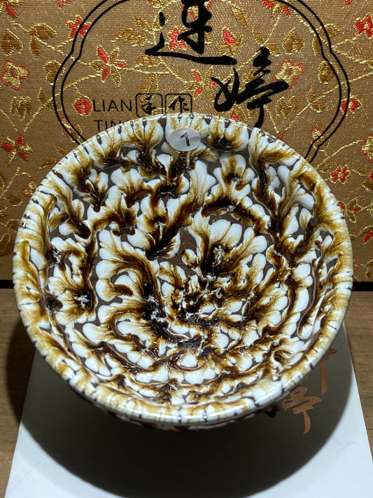 [No.1teacup]Jianzhan/The youngest ceramic master in Fujian Province, the first person to burn ashes/ Master Liantingting 1-25