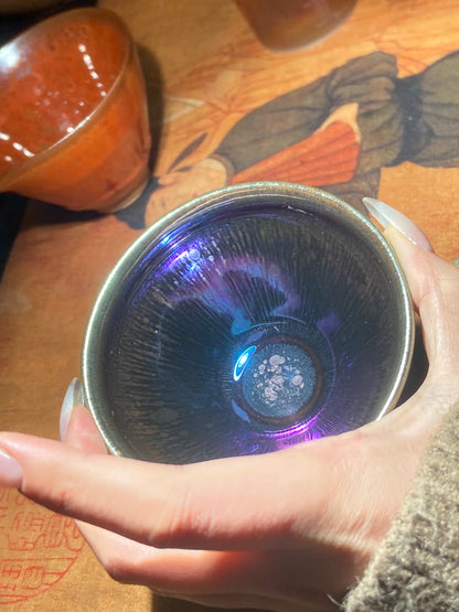 [No.1 teacup] National Level Technoligist Master/Ancient Firing Method/ National Gift Master / Incense Ash Glaze| Master ChenZhengmin 1-2