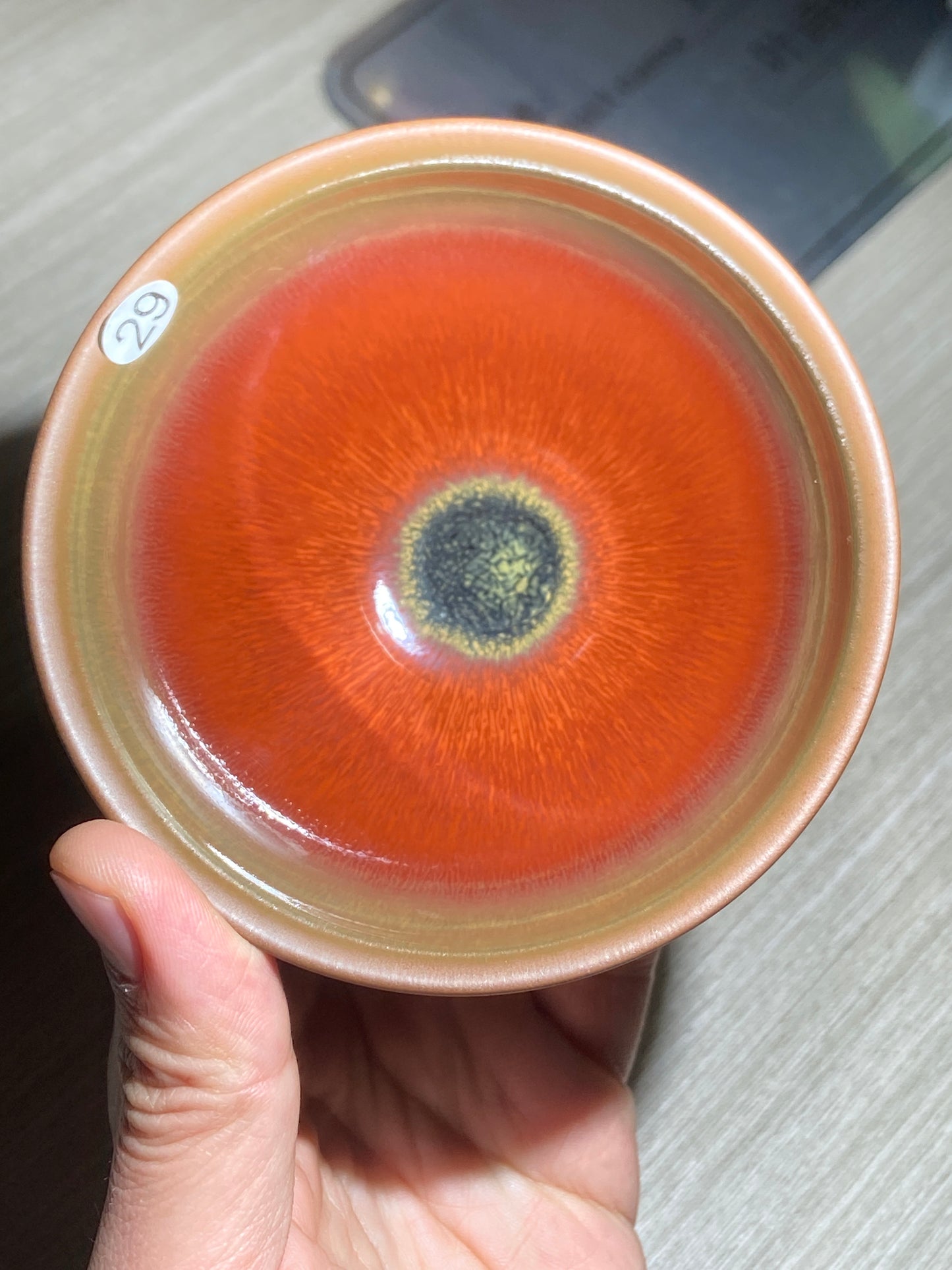 [No.1 teacup]Jianzhan/Senior craft artist, the first student of Huangmeijin/ Master Ye shiming 2-21