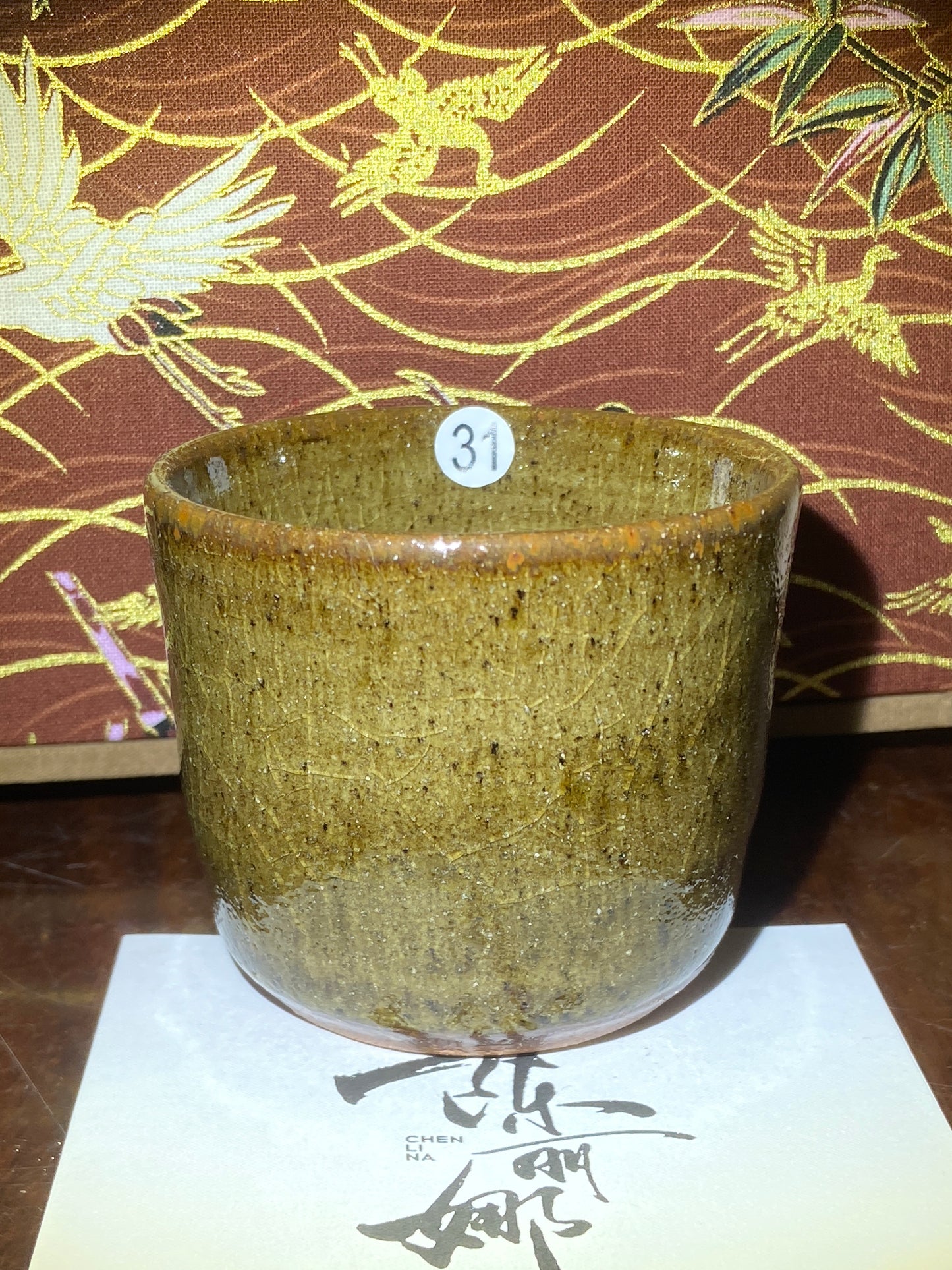 [No.1 teacup]National Senior Skilled Ceramic Craftsman |Master Chen Lina  3-1