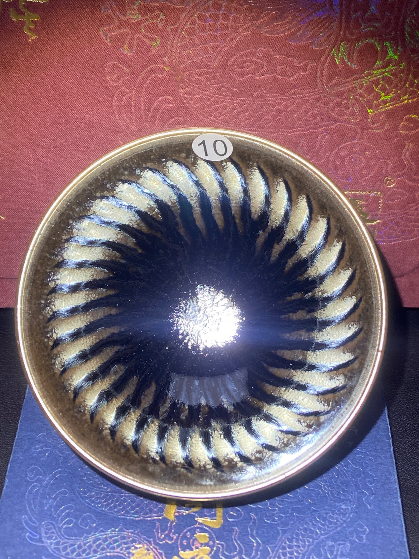 [No.1 teacup]Jianzhan/National first-class technician, representative inheritors of intangible cultural heritage/ Master Zhouyunlong 2-13