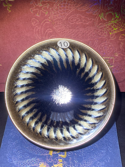 [No.1 teacup]Jianzhan/National first-class technician, representative inheritors of intangible cultural heritage/ Master Zhouyunlong 2-13