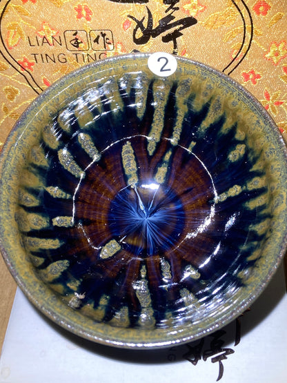 [No.1teacup]Jianzhan/The youngest ceramic master in Fujian Province, the first person to burn ashes/ Master Liantingting 3-5