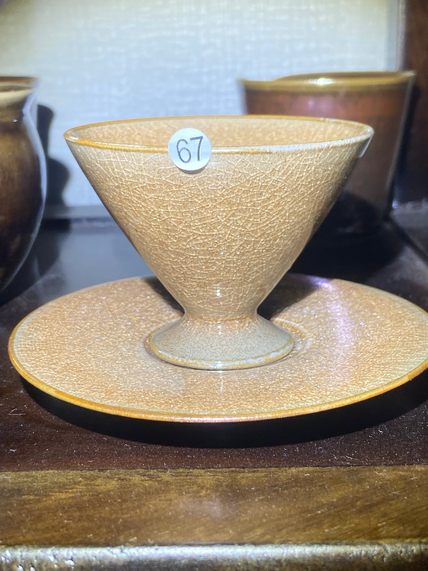 [Claire]Flower Carving Oil Drops/Non-heritage Inheritor/The First People of Rainbow Glaze| JiGuoping8-17