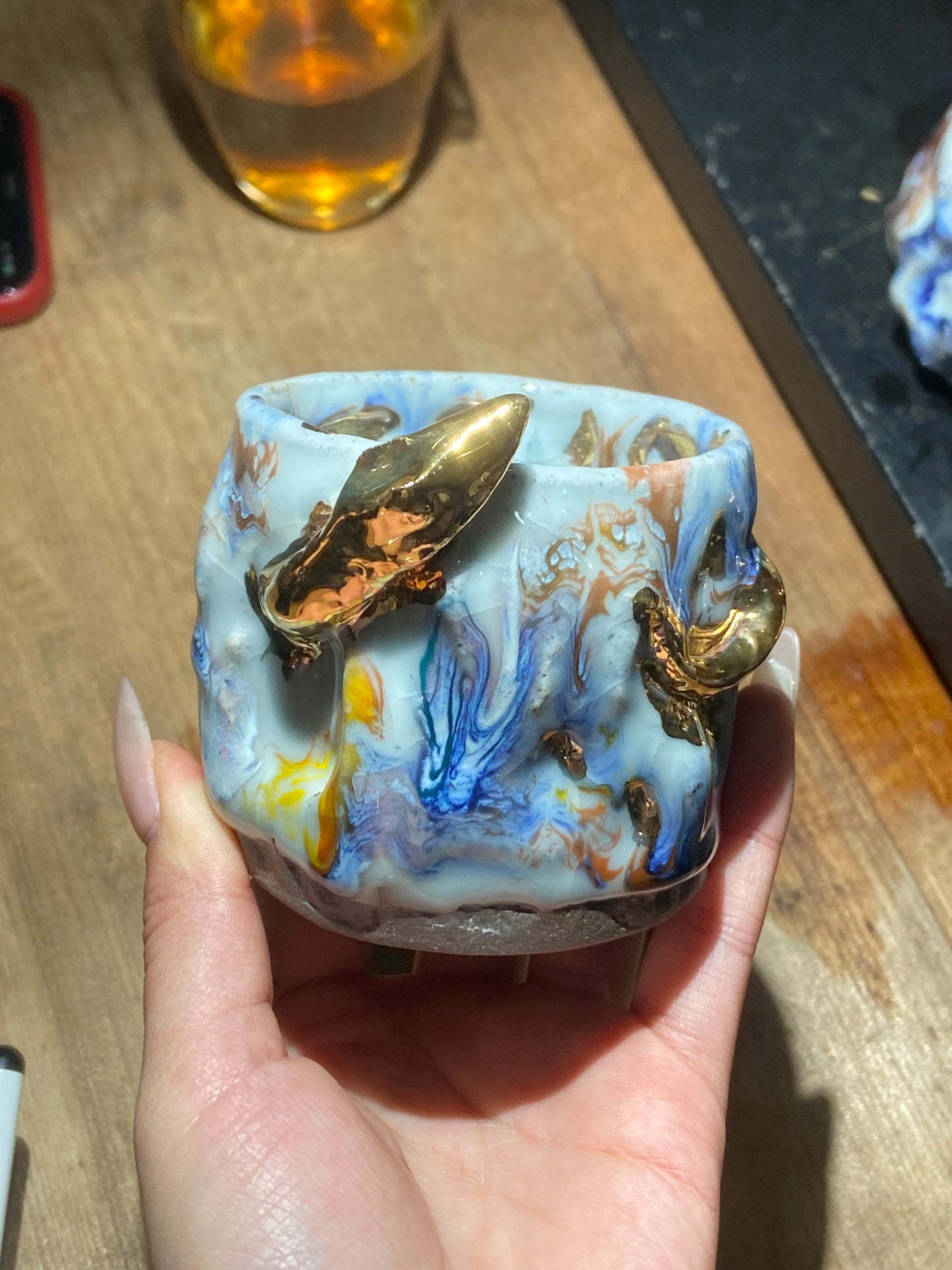 [No.1teacup]Jianzhan/The youngest ceramic master in Fujian Province, the first person to burn ashes/ Master Liantingting 3-5