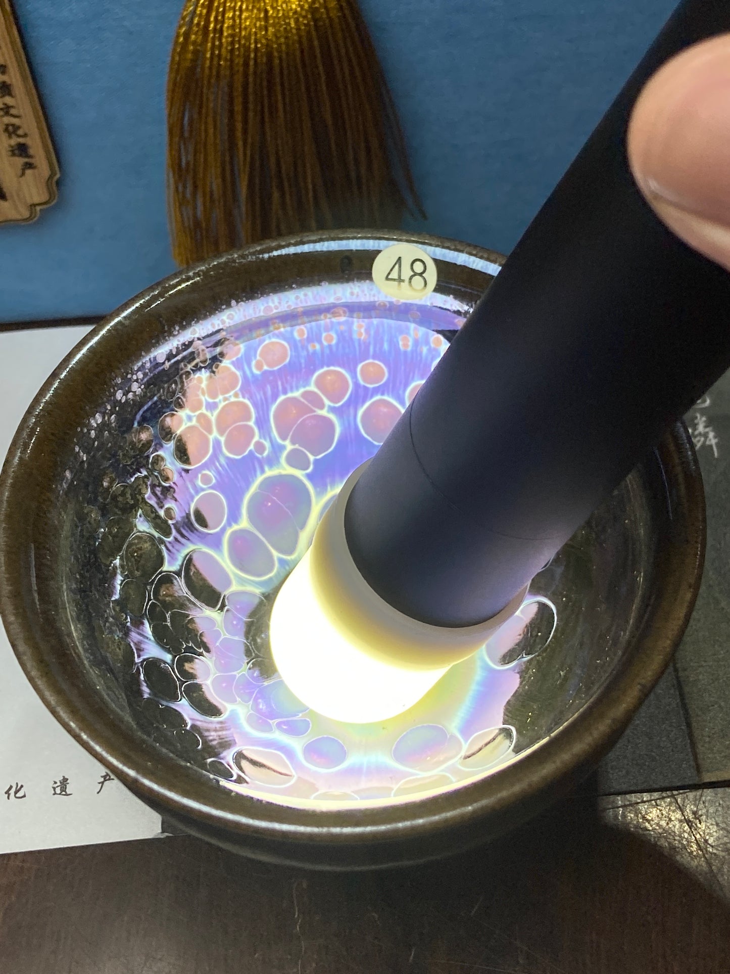 [Claire Pick]Chinese Technologist /Chinese National Gift Artist/ Reversible REDOX technique | Master DongMixiong8-24