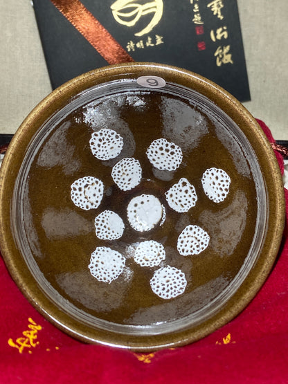 [No.1 teacup]Jianzhan/Senior craft artist, the first student of Huangmeijin/ Master Ye shiming 2-21