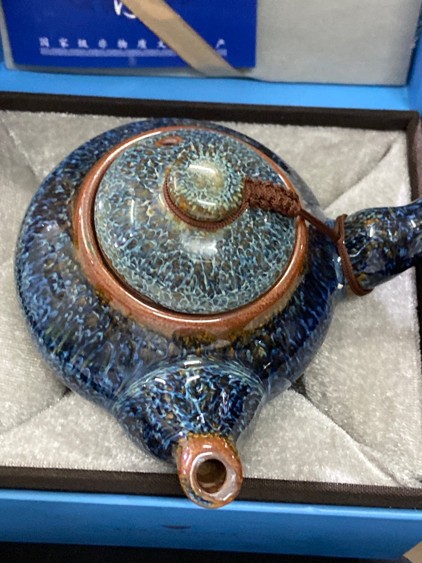[Tiki Pick]Senior Craft Artist/ National Junior Technologist/ Founder of Gold Silk Blue Peacock Glaze| Master Caoweijun 11-30