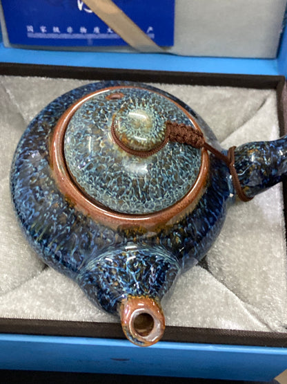 [Tiki Pick]Senior Craft Artist/ National Junior Technologist/ Founder of Gold Silk Blue Peacock Glaze| Master Caoweijun 11-30