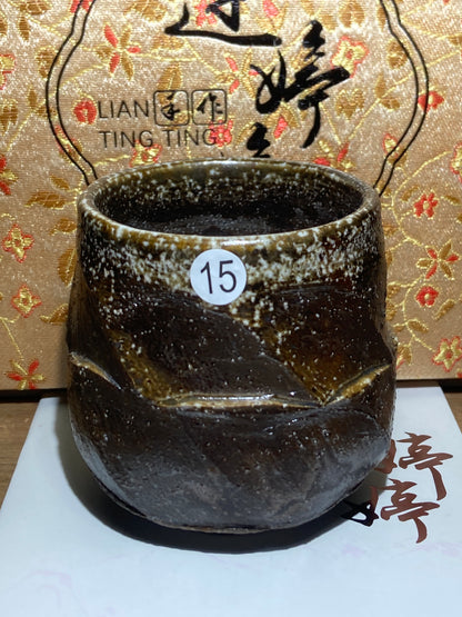 [No.1teacup]Jianzhan/The youngest ceramic master in Fujian Province, the first person to burn ashes/ Master Liantingting 1-25