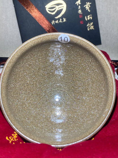 [No.1 teacup]Jianzhan/Senior craft artist, the first student of Huangmeijin/ Master Ye shiming 2-21