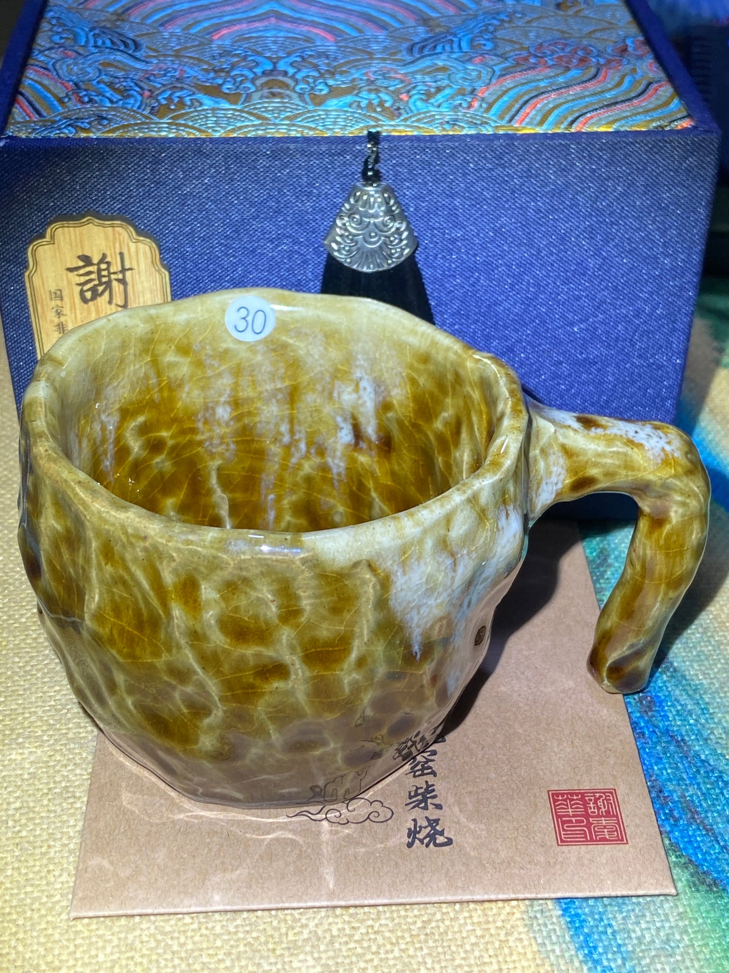 [Claire]hand pinched cups/ landscapes | Master XieAihua9-18