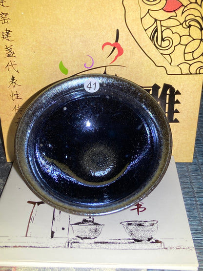 [Claire]Flower Carving Oil Drops/Non-heritage Inheritor/The First People of Rainbow Glaze| JiGuoping9-15