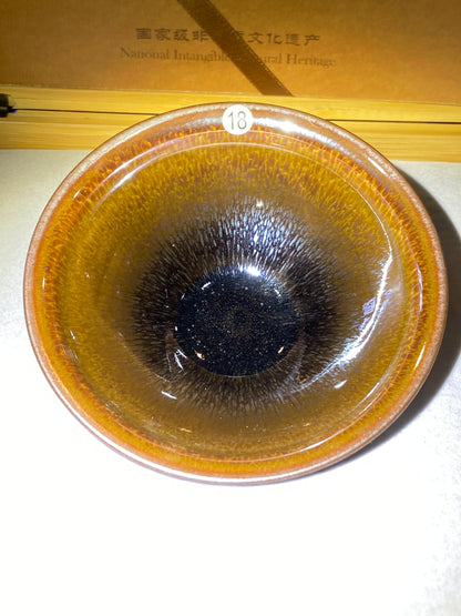 [No.1 teacup] Supplying the Imperial Dragon Kiln | Adhering to tradition for the revival of traditional culture | Prosperous Imperial Products | Jianzhan 12-14