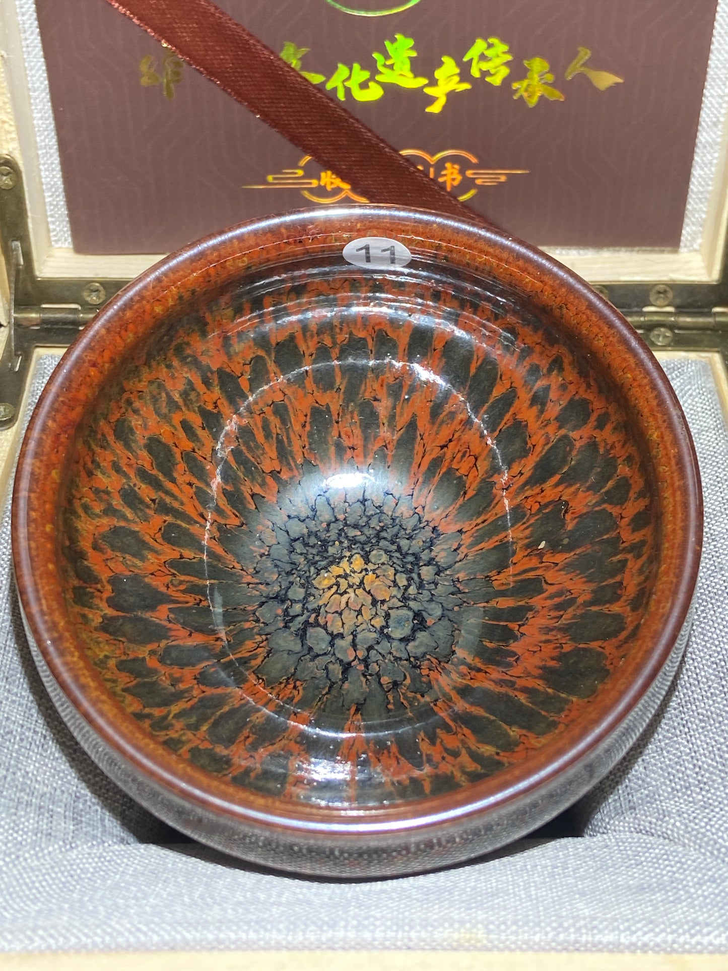 [No.1 teacup] Master LuoRengrong Inheritor of intangible cultural heritage 1-8