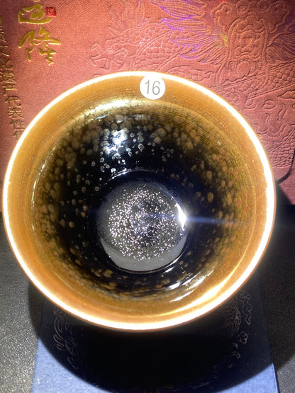 [No.1 teacup]Jianzhan/National first-class technician, representative inheritors of intangible cultural heritage/ Master Zhouyunlong 2-13