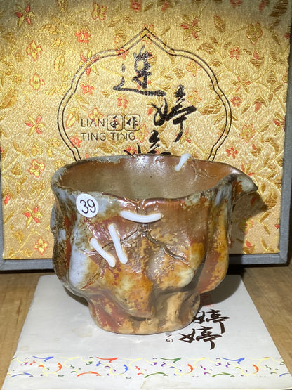 [No.1teacup]Jianzhan/The youngest ceramic master in Fujian Province, the first person to burn ashes/ Master Liantingting 3-5