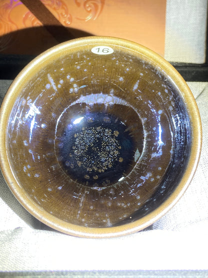 [No.1 teacup]Jianzhan｜Inheritors of Intangible Cultural Heritage | Famous Arts and Crafts Artists of Nanping City |Master Li Yunhua 1-17