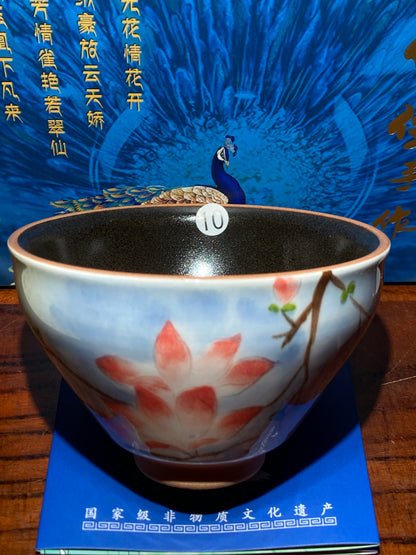 [Tiki Pick]Senior Craft Artist/ National Junior Technologist/ Founder of Gold Silk Blue Peacock Glaze| Master Caoweijun 11-30