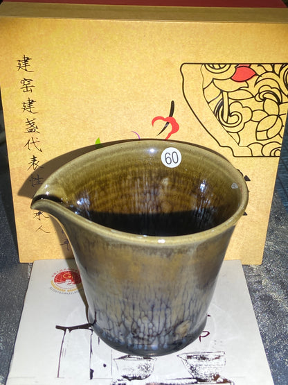 [Claire]Flower Carving Oil Drops/Non-heritage Inheritor/The First People of Rainbow Glaze| JiGuoping10-9