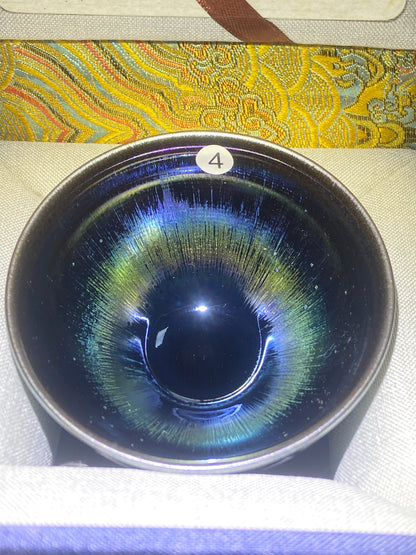 [No.1 teacup] National Level Technoligist Master/Ancient Firing Method/ National Gift Master / Incense Ash Glaze| Master ChenZhengmin 1-2