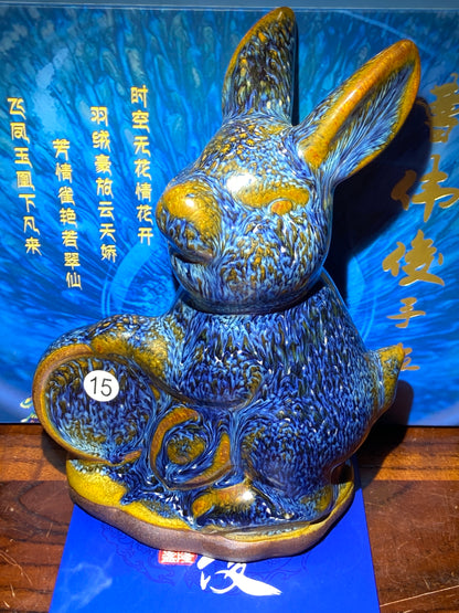 [Tiki Pick]Senior Craft Artist/ National Junior Technologist/ Founder of Gold Silk Blue Peacock Glaze| Master Caoweijun 11-30