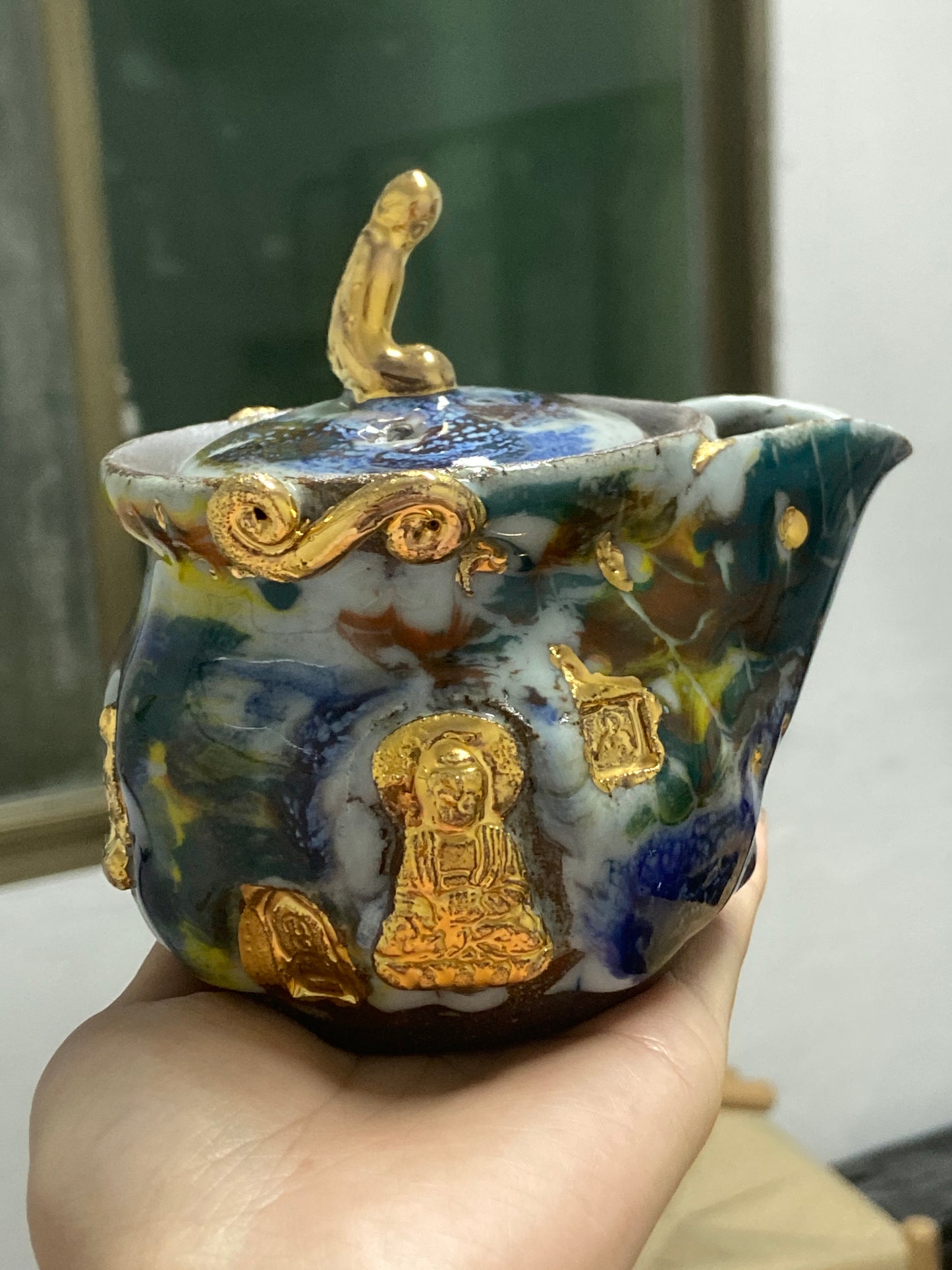 [No.1teacup]Jianzhan/The youngest ceramic master in Fujian Province, the first person to burn ashes/ Master Liantingting 3-5