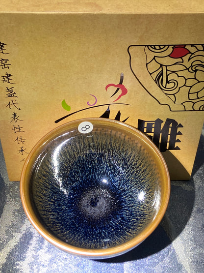 [Tiki]Flower Carving Oil Drops/Non-heritage Inheritor/The First People of Rainbow Glaze| JiGuoping11-13