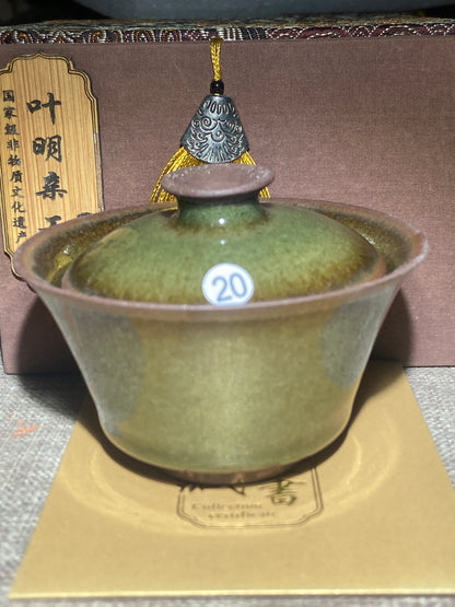 [No.1 teacup]Jianzhan｜Intangible Cultural Heritage Inheritors|Master Ye Ming 12-26