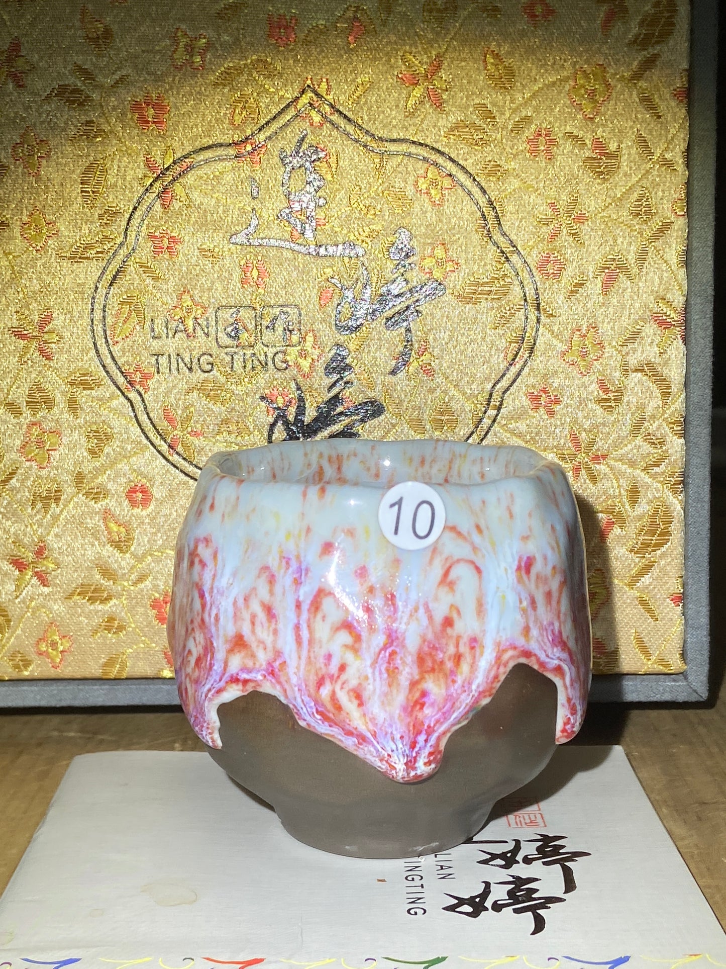 [No.1teacup]Jianzhan/The youngest ceramic master in Fujian Province, the first person to burn ashes/ Master Liantingting 3-5