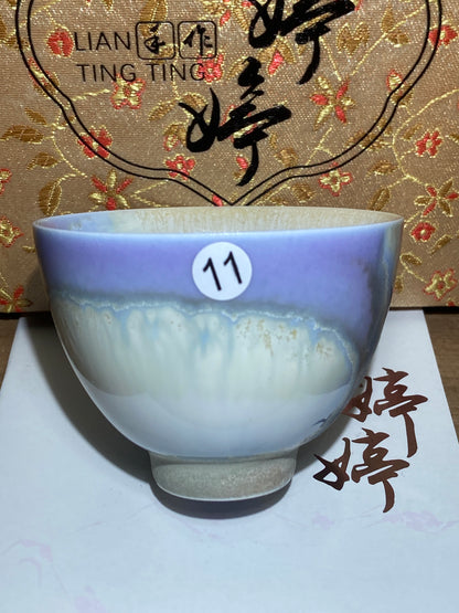 [No.1teacup]Jianzhan/The youngest ceramic master in Fujian Province, the first person to burn ashes/ Master Liantingting 1-25