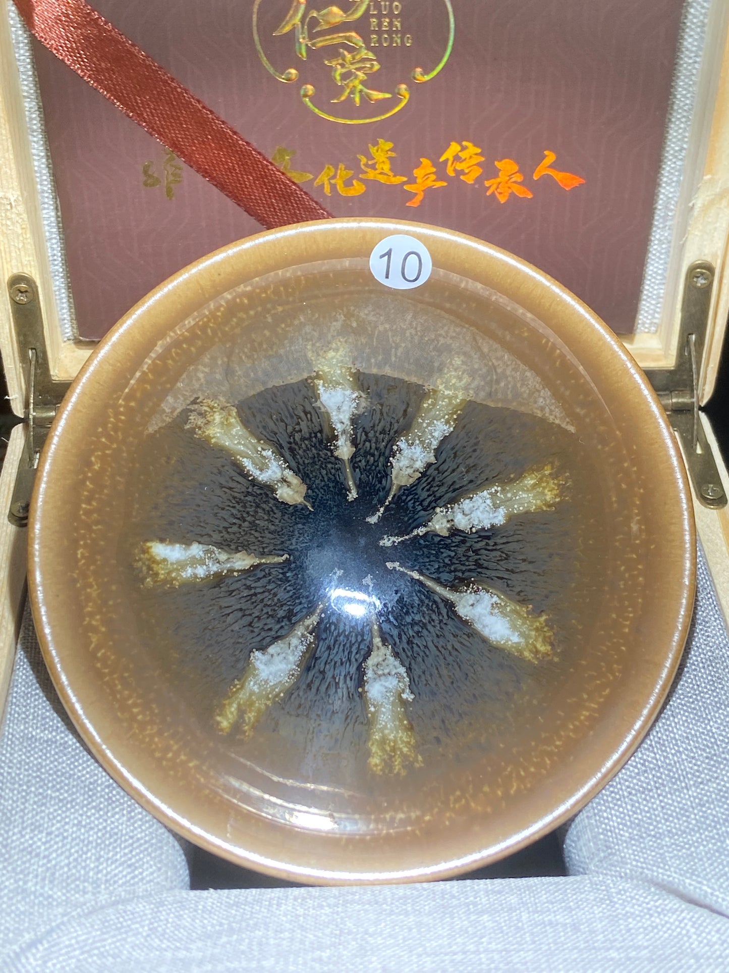 [No.1 teacup] Master LuoRengrong Inheritor of intangible cultural heritage 2-11