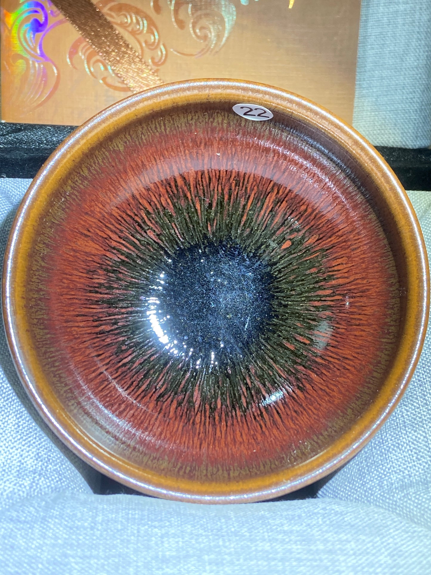 [No.1 teacup]Jianzhan｜Inheritors of Intangible Cultural Heritage | Famous Arts and Crafts Artists of Nanping City |Master Li Yunhua 1-17