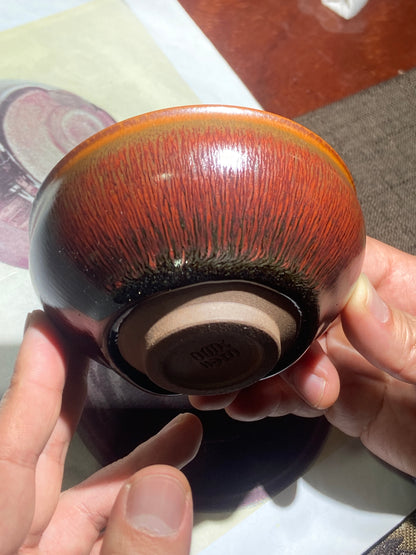 [No.1 teacup]Jianzhan｜Inheritors of Intangible Cultural Heritage | Famous Arts and Crafts Artists of Nanping City |Master Li Yunhua 12-22